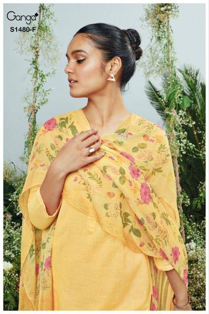 Ganga ora 1480 Dress material suppliers in Surat